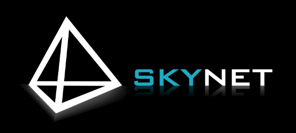 skynet black logo
